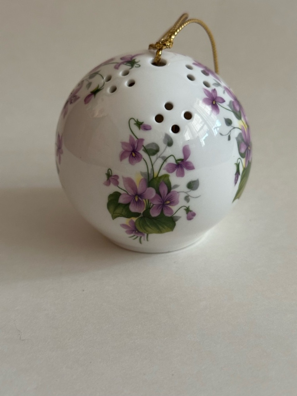 Vintage Ceramic Potpourri Pomander